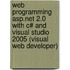 Web Programming Asp.net 2.0 With C# And Visual Studio 2005 (visual Web Developer)