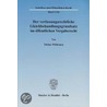 Der verfassungsrechtliche Gleichbehandlungsgrundsatz im öffentlichen Vergaberecht door Tobias Pollmann