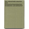 Die Unterschiede zwischen dem Bosnischen/Bosniakischen, Kroatischen und Serbischen door Onbekend