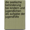 Die seelische Behinderung bei Kindern und Jugendlichen als Aufgabe der Jugendhilfe door Reinhart Lempp