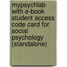 Mypsychlab With E-Book Student Access Code Card For Social Psychology (Standalone) door Robert A. Baron
