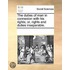 The Duties Of Man In Connexion With His Rights; Or, Rights And Duties Inseparable.