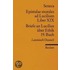 Briefe An Lucilius über Ethik. 19. Buch / Epistulae Morales Ad Lucilium. Liber Xix