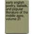 Early English Poetry, Ballads, And Popular Literature Of The Middle Ages, Volume 21