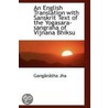 An English Translation With Sanskrit Text Of The Yogasara-Sangraha Of Vijnana Bhiksu door Ganganatha Jha