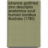 Iohannis Gottfried Zinn Descriptio Anatomica Oculi Humani Iconibus Illustrata (1780) door Johann Gottfried Zinn