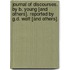 Journal Of Discourses. By B. Young [And Others]. Reported By G.D. Watt [And Others].