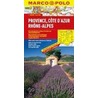 Marco Polo Regionalkarte Frankreich. Provence, Cote d'Azur, Rhones-Alpes 1 : 300 000 door Marco Polo