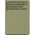 Solid-Fluid Mixtures Of Frictional Materials In Geophysical And Geotechnical Context