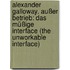 Alexander Galloway. Außer Betrieb: Das müßige Interface (The Unworkable Interface)
