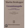 Gesamtausgabe Abt. 3 Unveröffentliche Abhandlungen Bd. 65. Beiträge zur Philosophie by Martin Heidegger