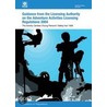 Guidance To The Licensing Authority On The Adventure Activities Licensing Regulations by Health And Safety Executive Hse