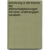 Einfuhrung In Die Theorie Der Differentialgleichungen Mit Einer Unabhangigen Variabeln by Schlesinger Ludwig