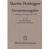 Gesamtausgabe Abt. 2 Vorlesungen Bd. 18. Grundbegriffe der aristotelischen Philosophie by Martin Heidegger