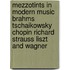 Mezzotints In Modern Music Brahms Tschaikowsky Chopin Richard Strauss Liszt And Wagner