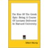 The Rise Of The Greek Epic: Being A Course Of Lectures Delivered At Harvard University