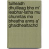Tuilleadh Dhuilleag Bho M' Leabhar-Latha Mu Chunntas Mo Bheatha Anns A' Ghaidhealtachd door Mary Mackellar
