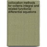 Collocation Methods for Volterra Integral and Related Functional Differential Equations door Hermann Brunner