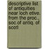 Descriptive List Of Antiquities Near Loch Etive. From The Proc., Soc.Of Antiq. Of Scotl