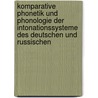 Komparative Phonetik und Phonologie der Intonationssysteme des Deutschen und Russischen by Tamara Rathcke