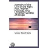 Memoirs Of The Life Of The Right Hon. Warren Hastings, First Governor-General Of Bengal by George Robert Gleig