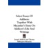 Select Essays Of Addison: Together With Macaulay's Essay On Addison's Life And Writings