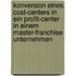 Konversion eines Cost-Centers in ein Profit-Center in einem Master-Franchise Unternehmen