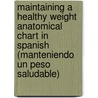 Maintaining a Healthy Weight Anatomical Chart in Spanish (Manteniendo Un Peso Saludable) door Anatomical Chart Company