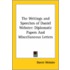 The Writings And Speeches Of Daniel Webster: Diplomatic Papers And Miscellaneous Letters