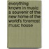 Everything Known In Music: A Souvenir Of The New Home Of The World's Foremost Music House