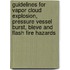 Guidelines For Vapor Cloud Explosion, Pressure Vessel Burst, Bleve And Flash Fire Hazards