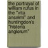 The Portrayal of William Rufus in the "Vita Anselmi" and Huntingdon's "Historia Anglorum"