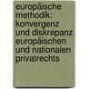 Europäische Methodik: Konvergenz und Diskrepanz europäischen und nationalen Privatrechts door Onbekend