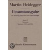 Gesamtausgabe Abt. 4 Hinweise und Aufzeichnungen Bd. 87. Nietzsche: Seminare 1937 und 1944 door Martin Heidegger