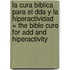 La Cura Biblica Para El Dda Y La Hiperactividad = The Bible Cure For Add And Hiperactivity