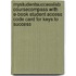 Mystudentsuccesslab Coursecompass With E-Book Student Access Code Card For Keys To Success
