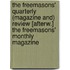 The Freemasons' Quarterly (Magazine And) Review [Afterw.] The Freemasons' Monthly Magazine