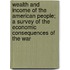 Wealth And Income Of The American People; A Survey Of The Economic Consequences Of The War