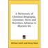 A Dictionary Of Christian Biography, Literature, Sects And Doctrines Julianus To Myensis V6