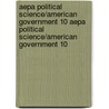 Aepa Political Science/American Government 10 Aepa Political Science/American Government 10 door Sharon Wynne