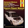 General Motors Chevrolet Venture, Oldsmobile Silhouette, Pontiac Trans Sport & Montana 1997 door John Haynes