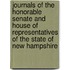 Journals Of The Honorable Senate And House Of Representatives Of The State Of New Hampshire