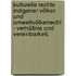 Kulturelle Rechte indigener Völker und Umweltvölkerrecht - Verhältnis und Vereinbarkeit.