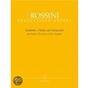 Andante, e Tema con Variazioni per Flauto, Clarinetto, Corno e Fagotto. Partitur mit Stimmen door Gioacchino Rossini