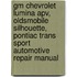 Gm Chevrolet Lumina Apv, Oldsmobile Silhouette, Pontiac Trans Sport Automotive Repair Manual