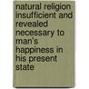 Natural Religion Insufficient And Revealed Necessary To Man's Happiness In His Present State door Thomas Halyburton