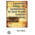 Experimental-Zoologie; Eine Zusammenfassung Der Durch Versuche Ermittelten Gesetzmaszigkeiten