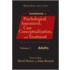 Handbook of Psychological Assessment, Case Conceptualization, and Treatment, Adults, Volume 1