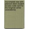 Mycomplab New With Pearson Etext Student Access Code Card For The Longman Writer (Standalone) door Judith Nadell