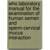 Who Laboratory Manual for the Examination of Human Semen and Sperm-Cervical Mucus Interaction by World Health Organisation
